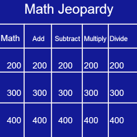 Jeopardy 5Th Grade Science Games 8Th Grade Science Staar Review Jeopardy Game Worksheets For